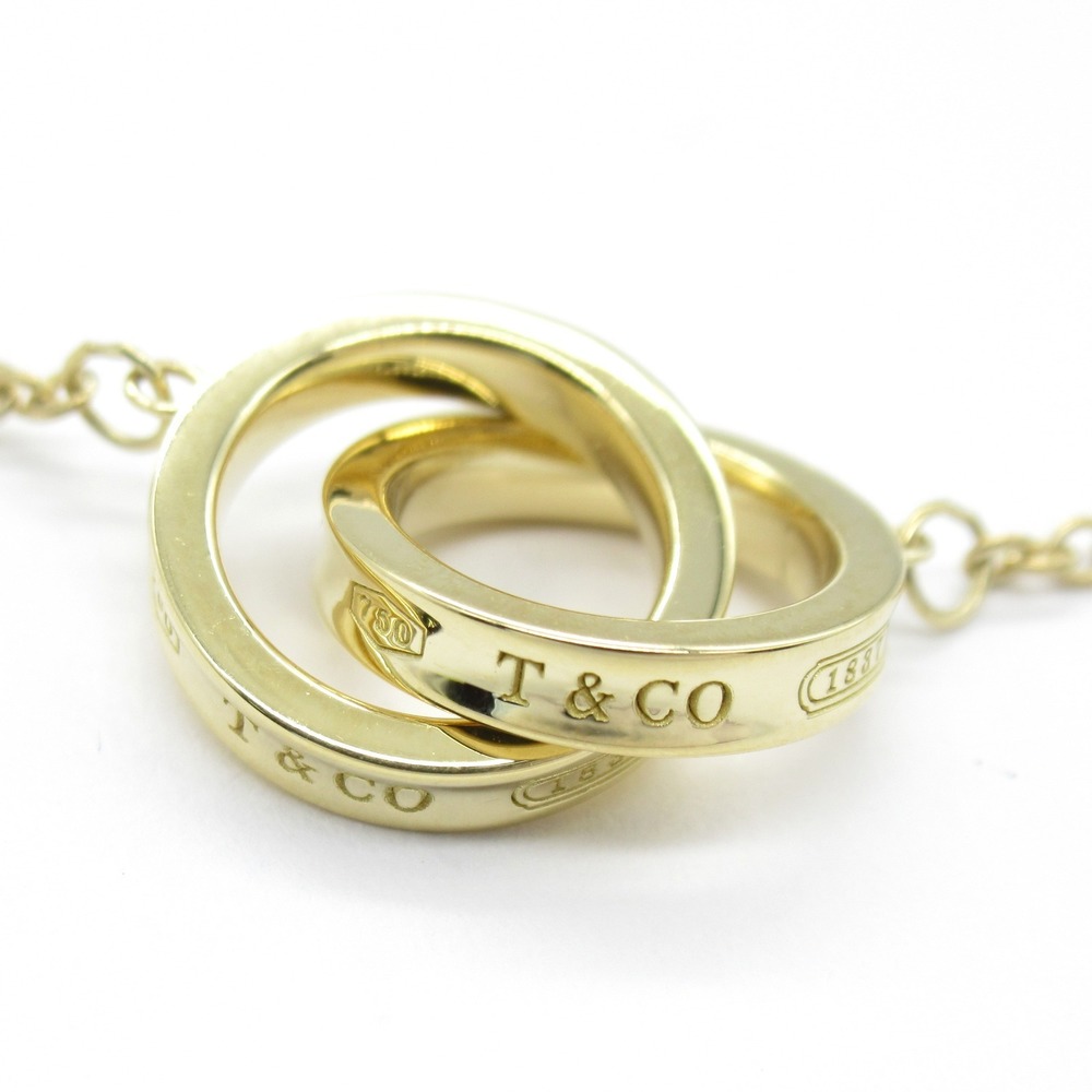 Tiffany 1875 Interlocking Circle Chain Bracelet Y… - image 5